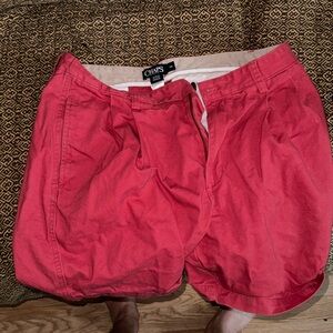 Chaps salmon/red 34 waist shorts